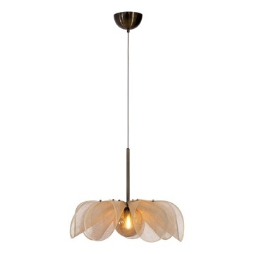 Markslöjd 108659 - Lámpara colgante STYRKA 1xE27/40W/230V diá. 63 cm beige