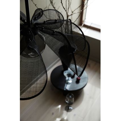 Markslöjd 108660 - Lámpara colgante STYRKA 1xE27/40W/230V diá. 63 cm negro