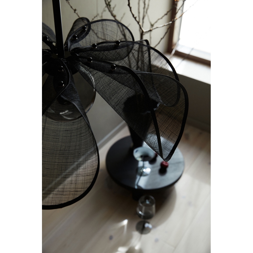 Markslöjd 108660 - Lámpara colgante STYRKA 1xE27/40W/230V diá. 63 cm negro