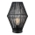 Markslöjd 108666 - Lámpara de mesa CASA 1xE27/40W/230V negro