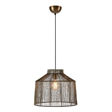 Markslöjd 108667 - Lámpara colgante CAPANNA 1xE27/40W/230V latón