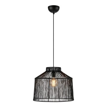 Markslöjd 108668 - Lámpara colgante CAPANNA 1xE27/40W/230V negro