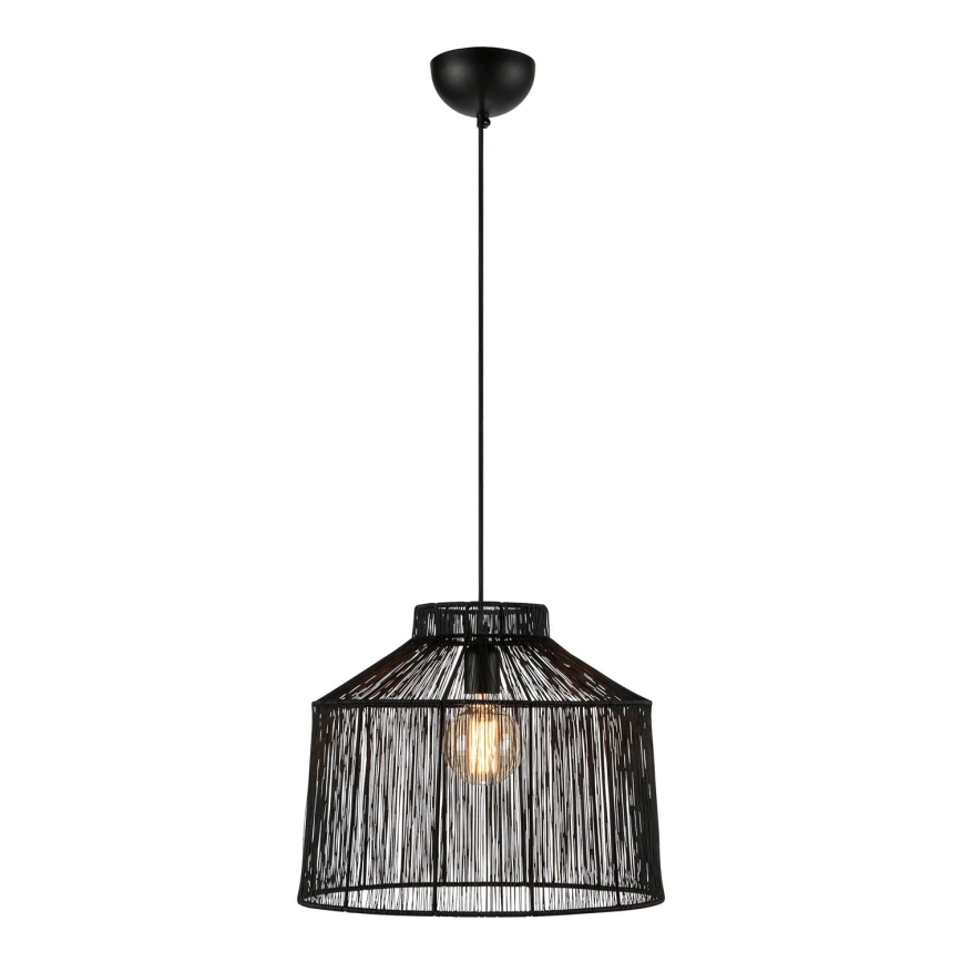 Markslöjd 108668 - Lámpara colgante CAPANNA 1xE27/40W/230V negro
