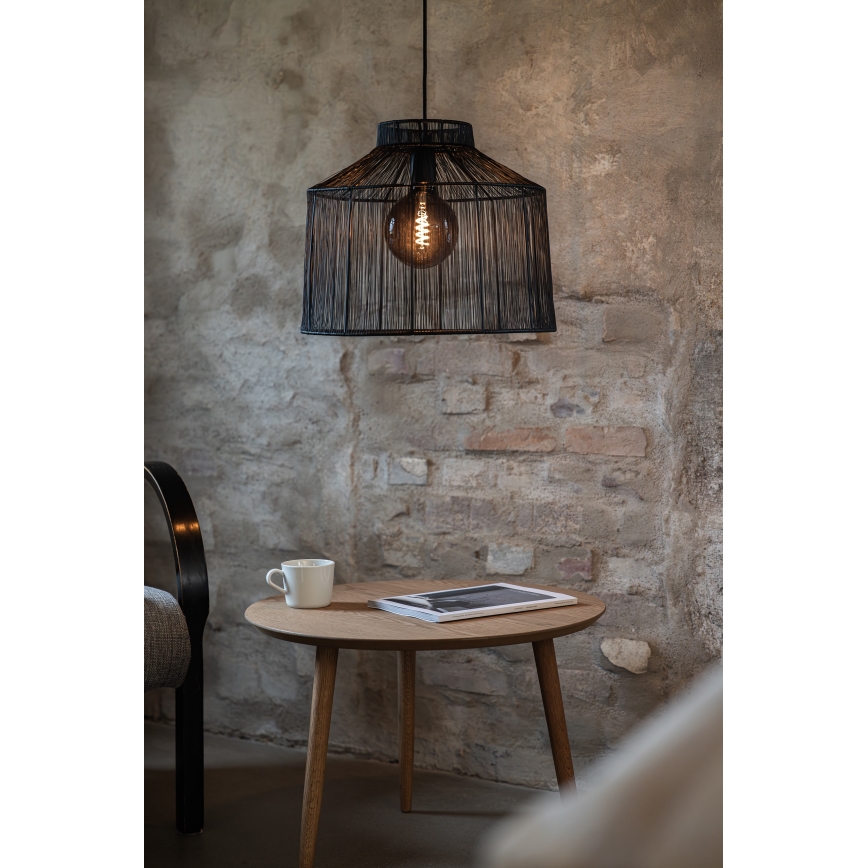 Markslöjd 108668 - Lámpara colgante CAPANNA 1xE27/40W/230V negro