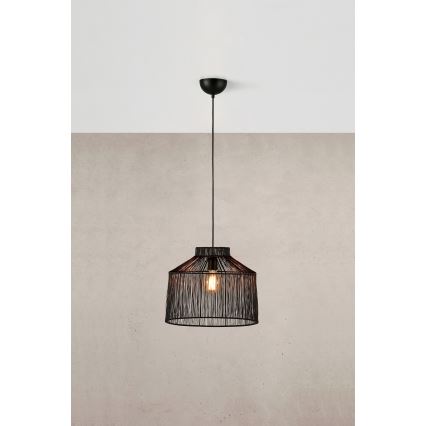 Markslöjd 108668 - Lámpara colgante CAPANNA 1xE27/40W/230V negro