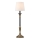 Markslöjd 108679 - Lámpara de mesa GENT 1xE27/40W/230V latón/negro/blanco