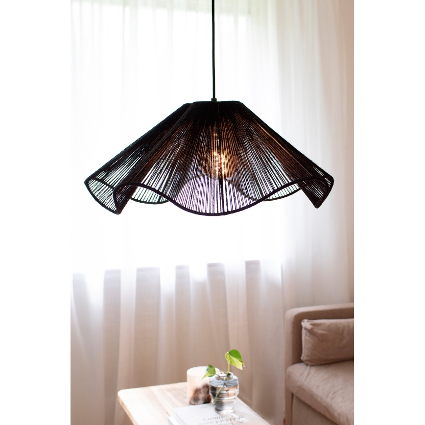 Markslöjd 108682 - Lámpara colgante NAMI 1xE27/40W/230V negro