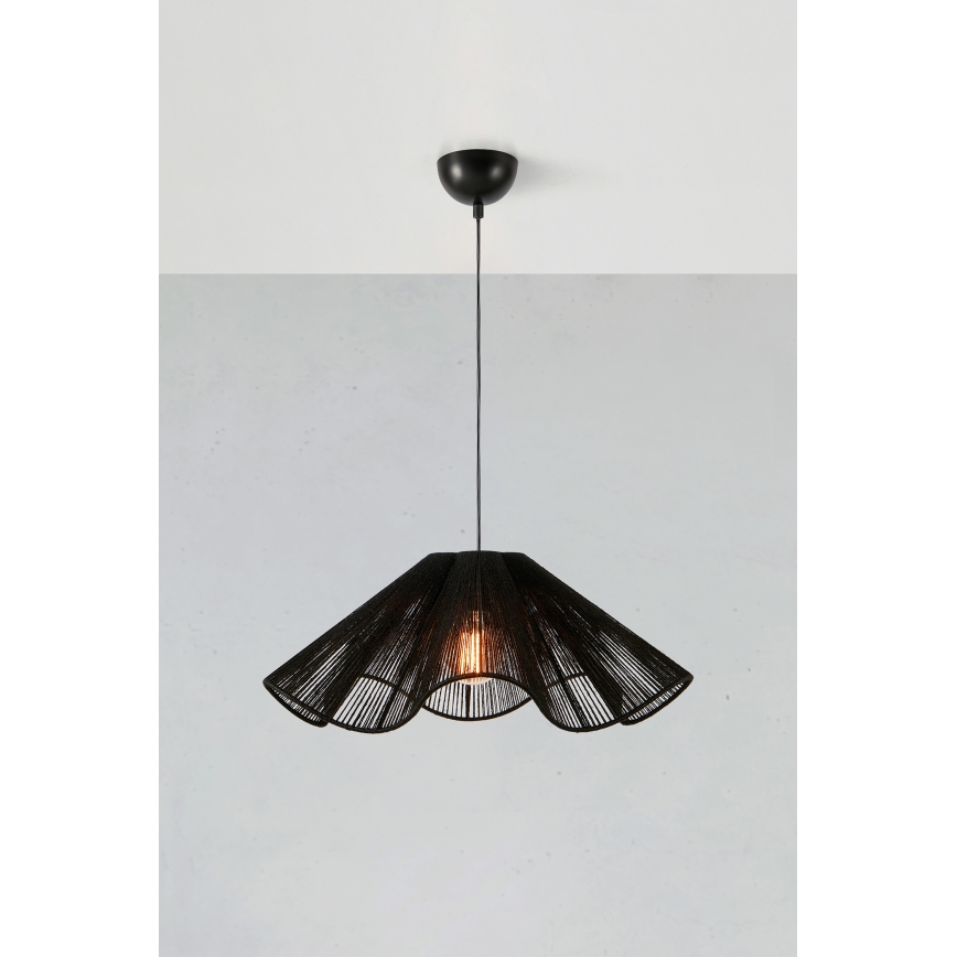 Markslöjd 108682 - Lámpara colgante NAMI 1xE27/40W/230V negro