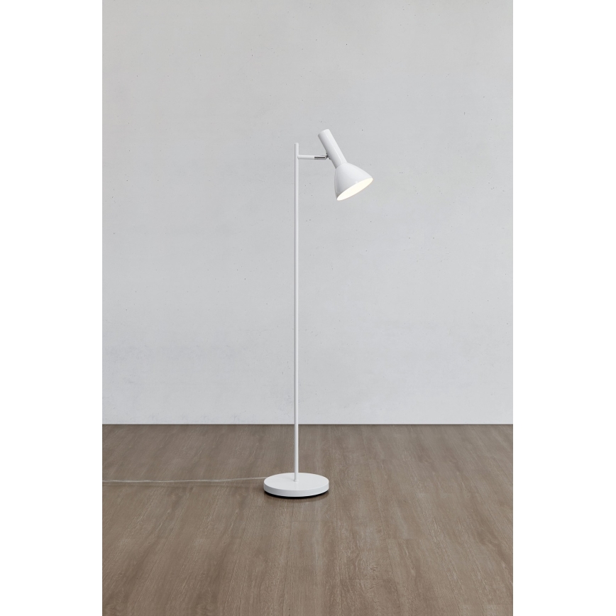 Markslöjd 108687 - Lámpara de pie METRO 1xE27/40W/230V blanco