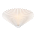 Markslöjd 108701 - Plafón PLISADO 3xE14/40W/230V diá. 42 cm blanco