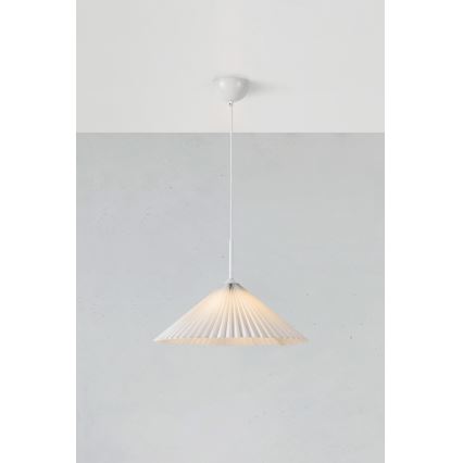 Markslöjd 108711 - Lámpara colgante PLISADO 1xE27/40W/230V diá. 50 cm blanco