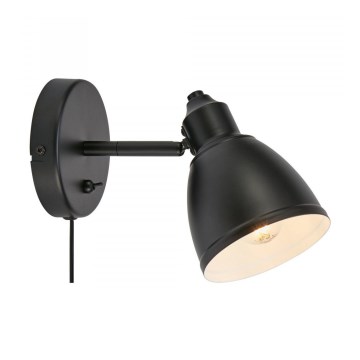 Markslöjd 108712 - Aplique STORY 1xE14/40W/230V negro