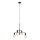Markslöjd 108716 - Lámpara colgante CIELO 4xE27/40W/230V negro