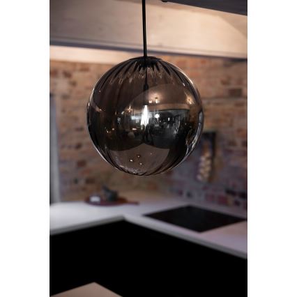 Markslöjd 108762 - Lámpara colgante FENGARI 1xE14/40W/230V negro