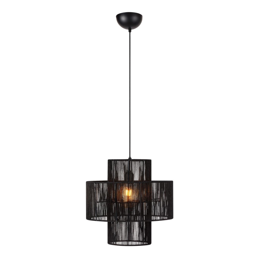Markslöjd 108766 - Lámpara colgante SOGA 1xE27/40W/230V negro