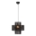 Markslöjd 108766 - Lámpara colgante SOGA 1xE27/40W/230V negro