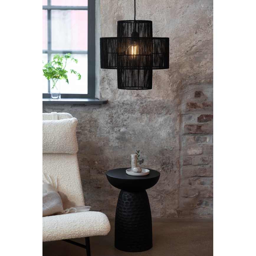 Markslöjd 108766 - Lámpara colgante SOGA 1xE27/40W/230V negro