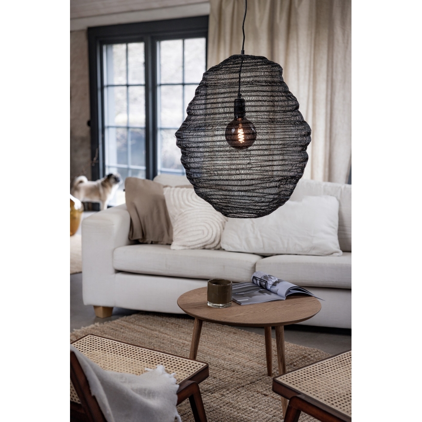 Markslöjd 108772 - Lámpara colgante TAZZA 1xE27/40W/230V negro
