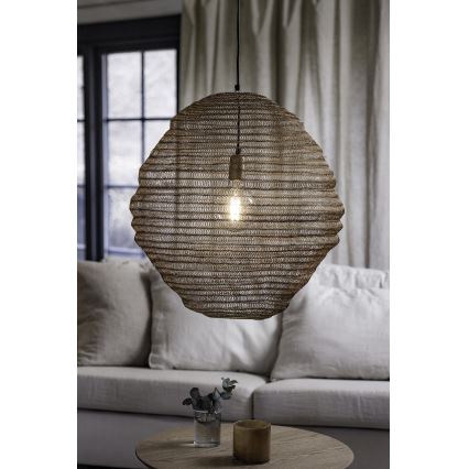 Markslöjd 108773 - Lámpara colgante TAZZA 1xE27/40W/230V dorado