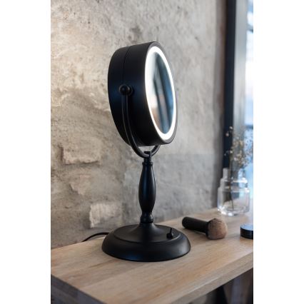 Markslöjd 108788 - Espejo cosmético FACE 1xE14/25W/230V