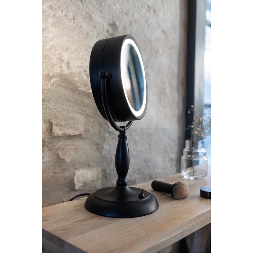 Markslöjd 108788 - Espejo cosmético FACE 1xE14/25W/230V