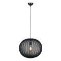 Markslöjd 108791 - Lámpara colgante FORENCE 1xE27/40W/230V diá. 50 cm negro