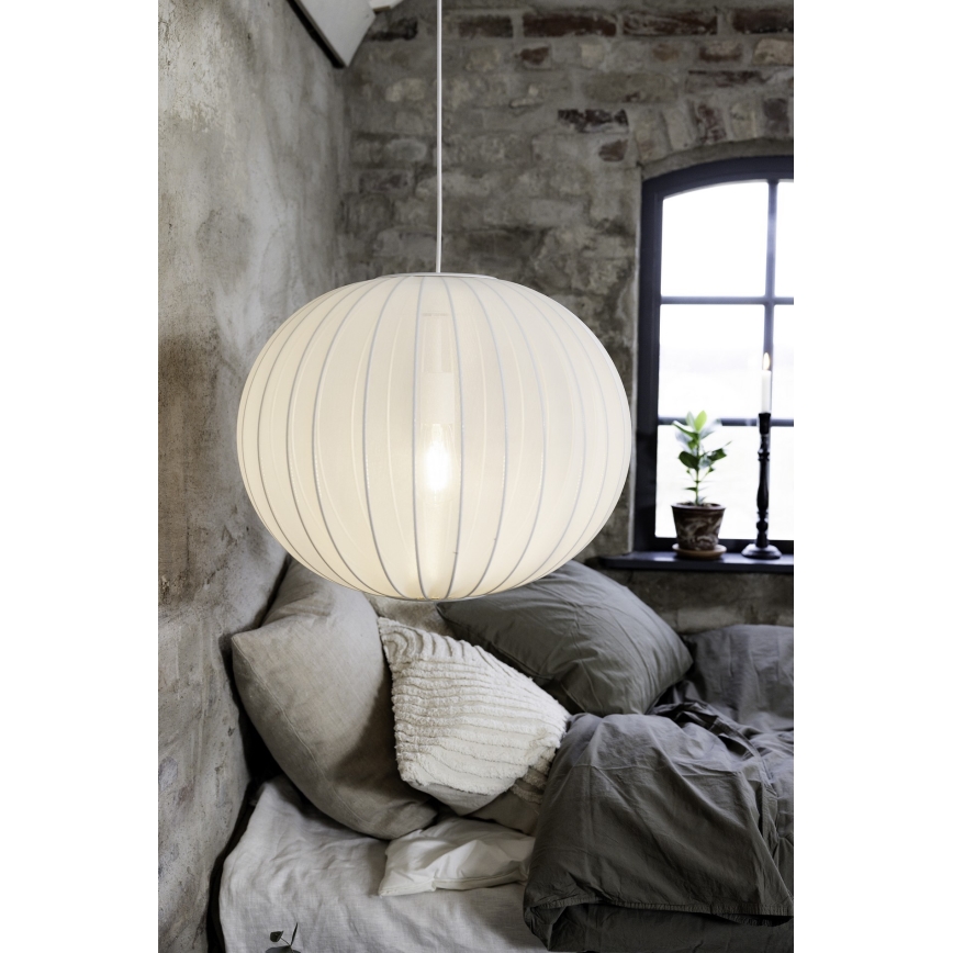 Markslöjd 108792 - Lámpara colgante FORENCE 1xE27/40W/230V diá. 50 cm blanco