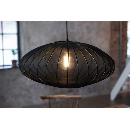 Markslöjd 108793 - Lámpara colgante FORENCE 1xE27/40W/230V diá. 60 cm negro