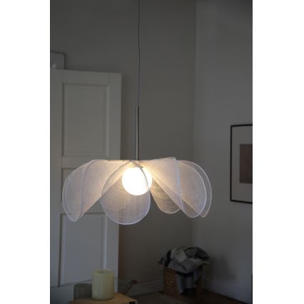 Markslöjd 108818 - Lámpara colgante STYRKA 1xE27/40W/230V diá. 75 cm blanco