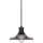 Markslöjd 108854 - Lámpara colgante NOVIA 1xE27/40W/230V negro/ahumado