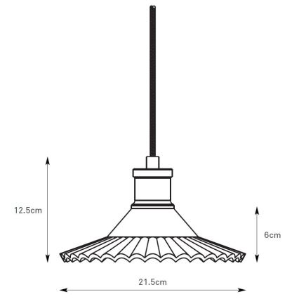 Markslöjd 108854 - Lámpara colgante NOVIA 1xE27/40W/230V negro/ahumado