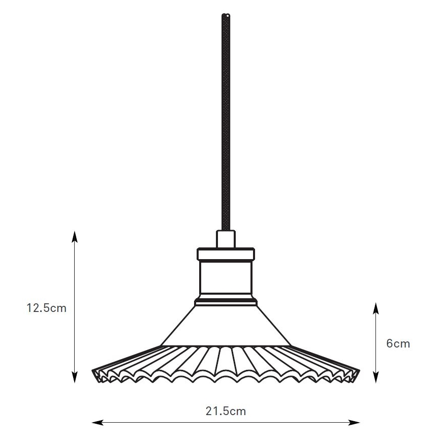 Markslöjd 108854 - Lámpara colgante NOVIA 1xE27/40W/230V negro/ahumado