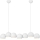 Markslöjd 108859 - Lámpara colgante CUPOLO 7xE14/40W/230V blanco
