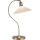 Markslöjd 108863 - Lámpara de mesa VELA 1xE27/40W/230V latón/blanco