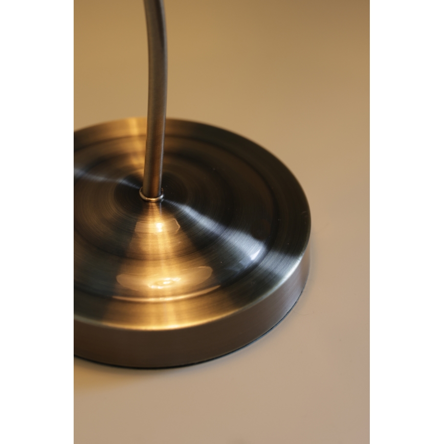 Markslöjd 108864 - Lámpara de mesa VELA 1xE27/40W/230V latón/verde