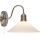 Markslöjd 108865 - Aplique VELA 1xE27/40W/230V latón/blanco