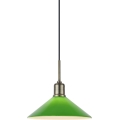 Markslöjd 108868 - Lámpara colgante VELA 1xE27/40W/230V latón/Verde