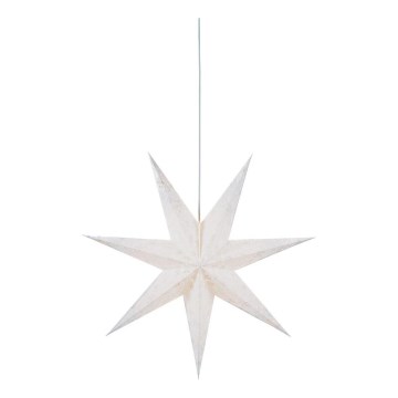 Markslöjd 700115 - Decoración de Navidad ARATORP 1xE14/25W/230V 75 cm blanco