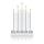 Markslöjd 702588 - LED Candelero navideño VIIK 9xLED/0,54W/230/3V blanco