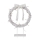 Markslöjd 703107 - Decoración navideña KILSTORP LED/1,2W/3xAA guirnalda 35 cm blanco