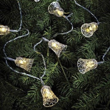 Markslöjd 703237 - Cadena de Navidad LED BELL 10xLED 2,1m