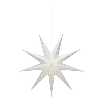 Markslöjd 704418 - Decoración navideña SOLVALLA 1xE14/25W/230V plateada 100 cm
