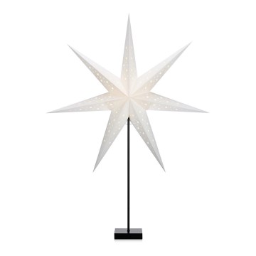 Markslöjd 704511 - Decoración de Navidad SOLVALAA 1xE14/25W/230V blanco/madera