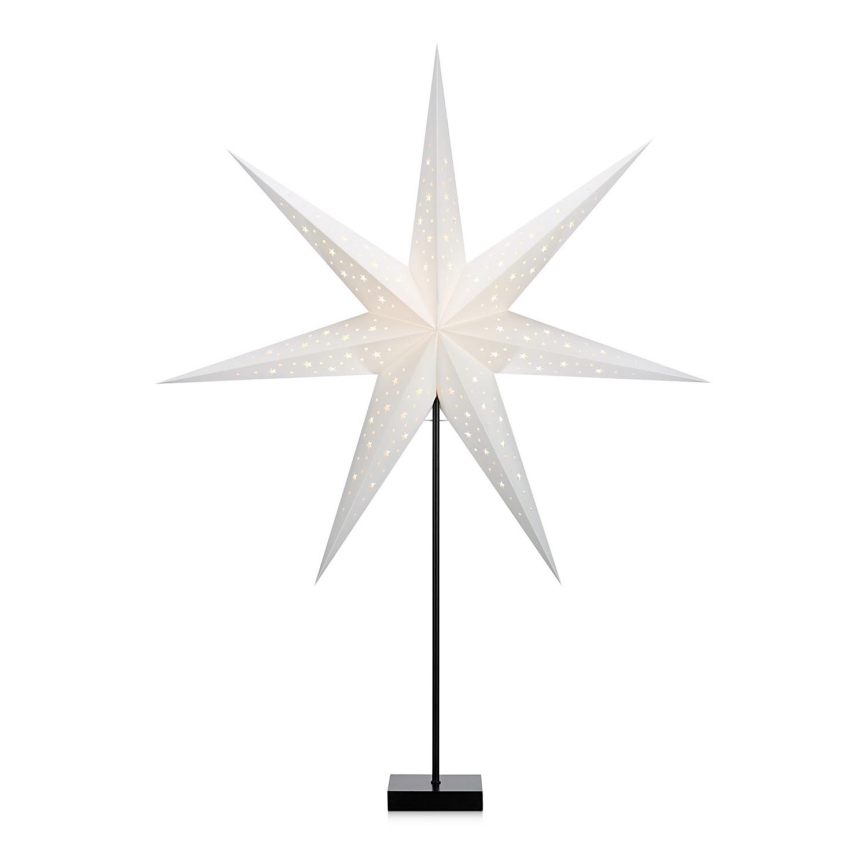 Markslöjd 704511 - Decoración de Navidad SOLVALAA 1xE14/25W/230V blanco/madera