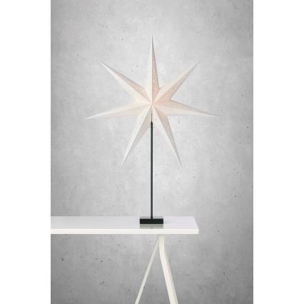 Markslöjd 704511 - Decoración de Navidad SOLVALAA 1xE14/25W/230V blanco/madera