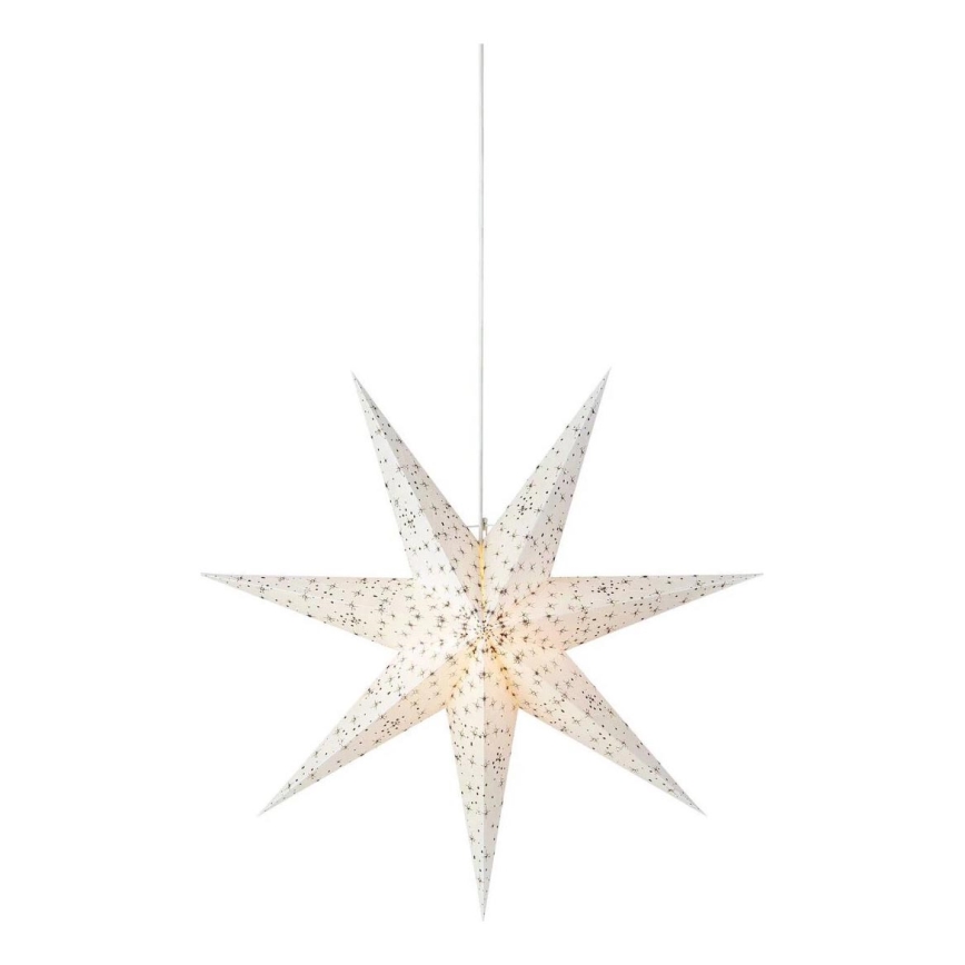 Markslöjd 704910 - Decoración de Navidad OLIVIA 1xE14/6W/230V 75 cm blanco