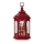 Markslöjd 704975 - LED Decoración navideña ROLF LED/3xAA linterna roja