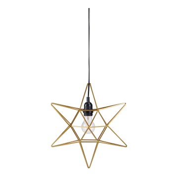 Markslöjd 705298 - Decoración de Navidad CONTOUR 1xE27/40W/230V dorado