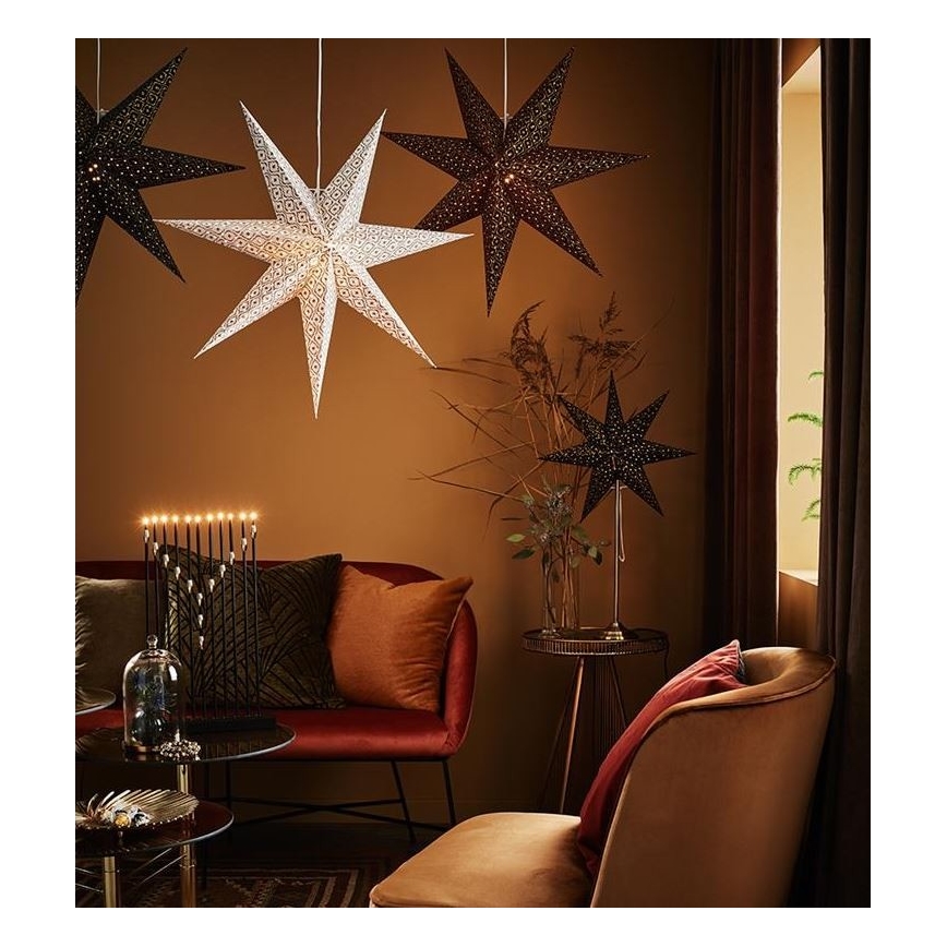 Markslöjd 705320 - Decoración navideña BAROQUE 1xE14/25W/230V 75 cm