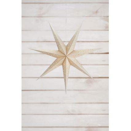 Markslöjd 705611 - Decoración navideña LED BLANK LED/0,4W/3xAA 75 cm dorado